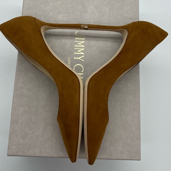 ❌SOLD❌Authentic Brand new Jimmy Choo suede leather Romy 85mm - Picture 11 of 15